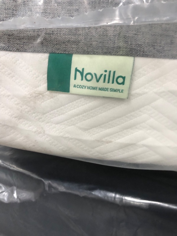 Photo 1 of  Novilla Queen Size Mattress, 12 Inch Gel Memory Foam Mattress for Cool Night & Pressure Relief, Medium Plush Feel with Motion Isolating, Bliss 