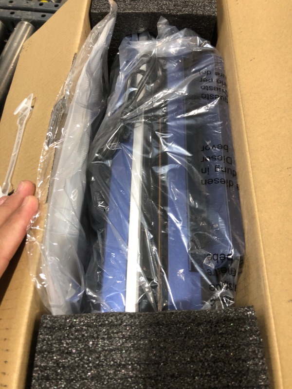 Photo 1 of 95kpa Vacuum Sealer Machine, Commercial Full Automatic Food Sealer, Vacuum Sealer for Food with Cutter, 10 Pre-cut Bags & Bag Rolls and Accessory Hose, Fully Starter Kits, Dark Blue