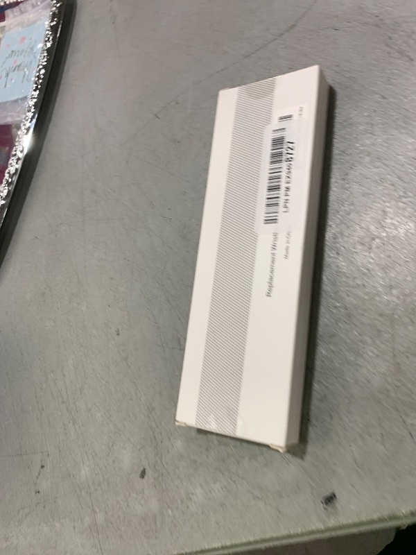Photo 1 of MioHHR Slim Metal Band Compatible with Apple Watch Band 42mm(Series 11 10) 41mm(Series 9 8 7) 40mm(Series 6 5 4 SE3/2/1) 38mm(Series 3 2 1),Stainless Steel iWatch Bands for Women,Silver
