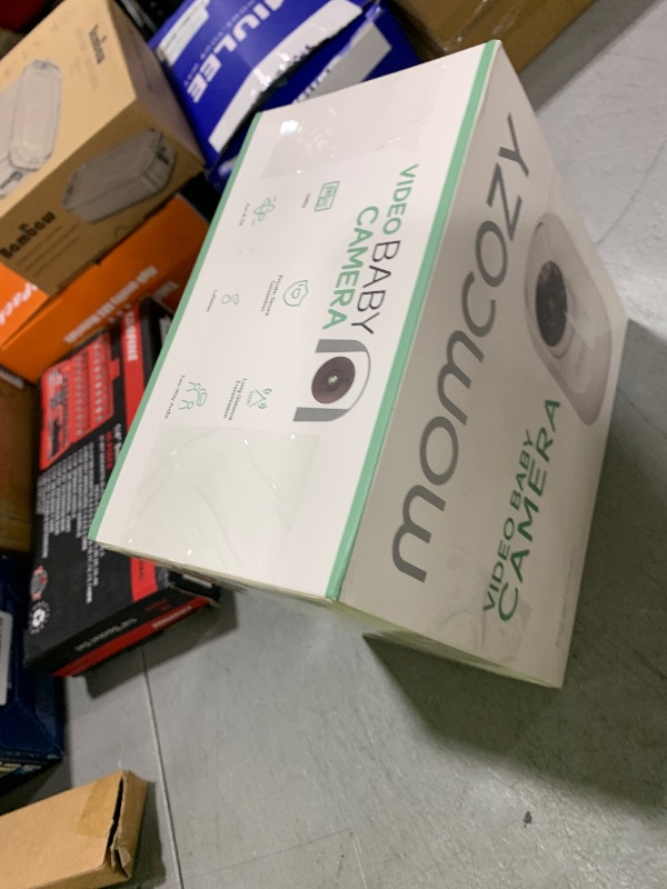 Photo 1 of PARTS ONLY ------------------------------------------------------------------------------------Momcozy Baby Monitor BM01 Add-on Camera Unit, 1080P HD Resolution, Pan-Tilt-Zoom Camera, Baby Monitor Camera Easy to Pair?Not Compatible BM03 Baby Monitor?