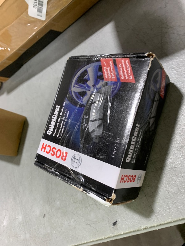 Photo 1 of BOSCH BC1114 QuietCast Premium Ceramic Disc Brake Pad Set - Compatible with Select Subaru BRZ, Crosstrek, XV Crosstrek, Forester, Impreza, Legacy, Outback, WRX; REAR