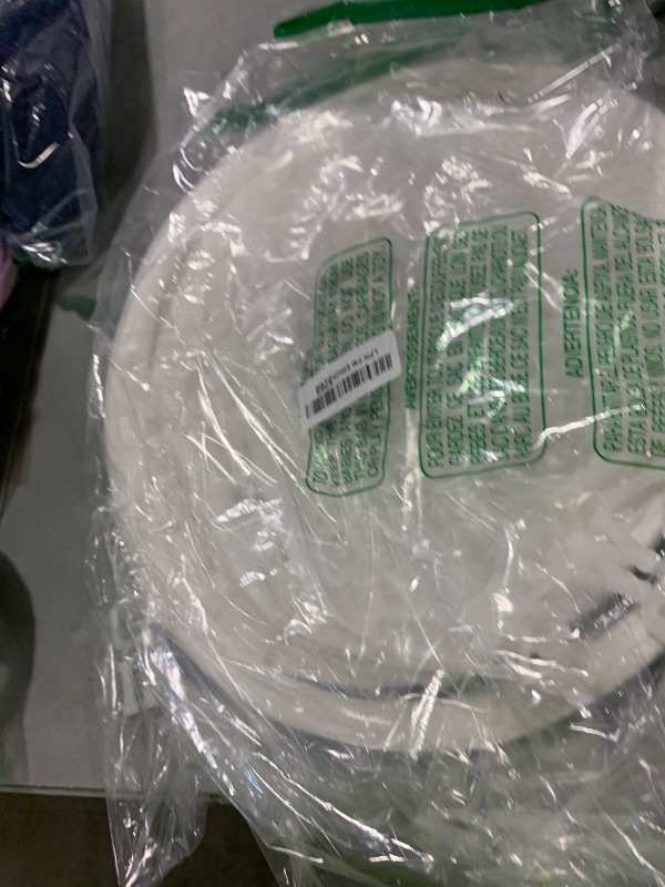 Photo 1 of Gilprop Banding Strapping, Pallet Strapping, Packaging Coil, 492' Length1/2 Width, Box Packing Tool Kit, Poly Plastic Packaging Tool and 100 Pcs Plastic Buckles(White)