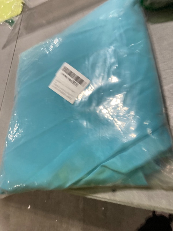 Photo 1 of MASTERCANOPY Patio Umbrella 7.5 ft Replacement Canopy for 6 Ribs-Turquoise Canopy Only