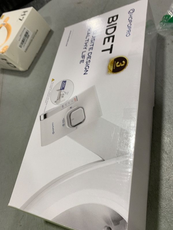 Photo 1 of HOPOPRO Bidet with Single Finger Water Pressure Control, Self Cleaning Hygienic Dual Nozzle (Feminine/Rear Wash), Non-Electric Bidet Attachment for Toilet Seat, Easy DIY Install <5 Min -White