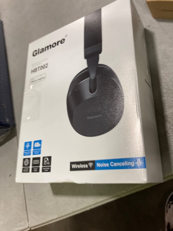 Photo 1 of Noise Cancelling Headphones Over Ear Bluetooth 5.3, Wireless/Wired Headset with Mic, 40H Playtime, Deep Bass, Foldable, Transparency Mode, Ideal for Airplane Travel, Work, Commute, Sleep