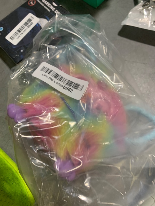 Photo 1 of Furby Tie Dye, 15 Fashion Accessories, Interactive Plush Toys for 6 Year Old Girls & Boys & Up, Voice Activated Animatronic