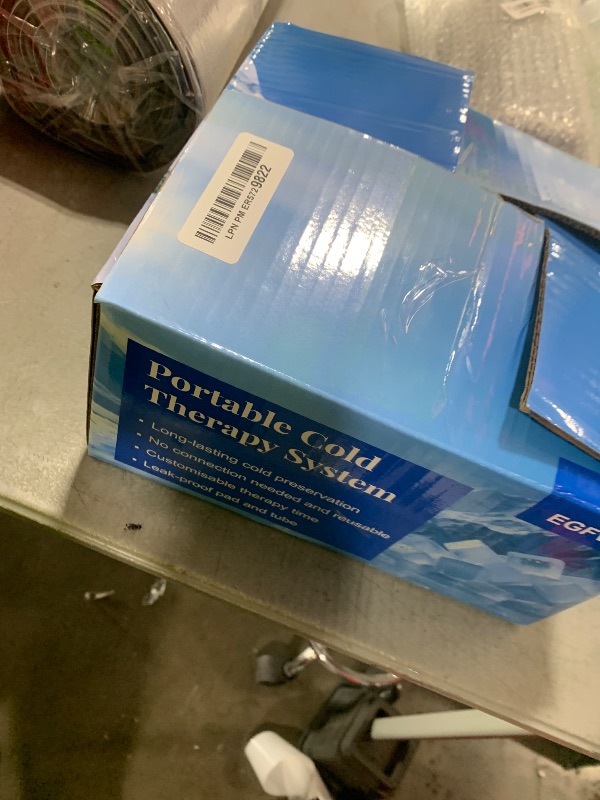 Photo 1 of Portable Ice Therapy for Knee After Surgery, 10 Quarts Cold Therapy Machine for Knee Replacement with Prrogrammable Timer, Home Cryotherapy System for Pain Relief Reduce Swelling