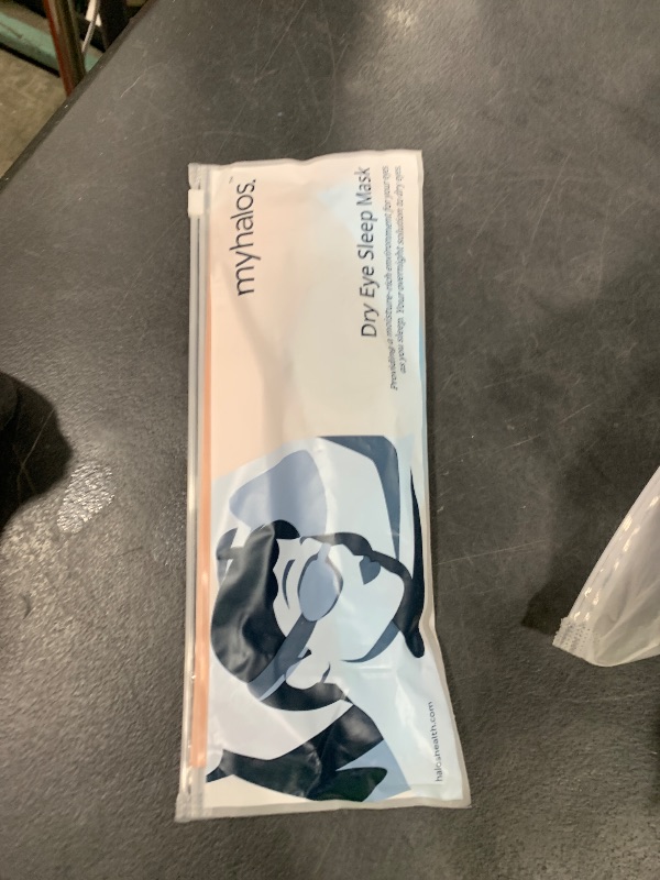 Photo 1 of MyHalos® Moisture Chamber Glasses for Dry Eyes - Sleep Mask for Dry Eyes - Reusable & Soft - Hydrating Sleeping Mask & Moisture Goggles for Men and Women - Patent Pending