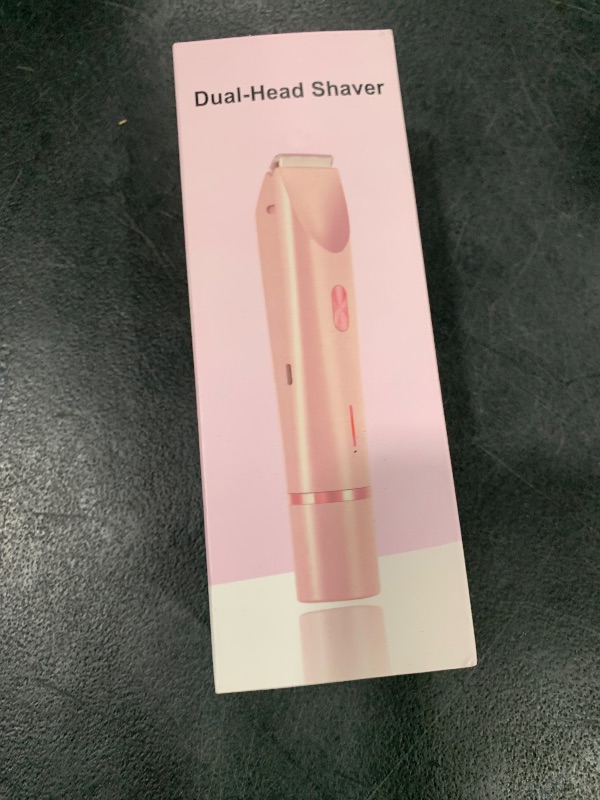 Photo 1 of Dermave Bikini Shaver 2.0, Electric Bikini Trimmer for Women Pubic Hair, 2 in 1 Dual Head Body Hair Electric Razor, Waterproof, Wet/Dry