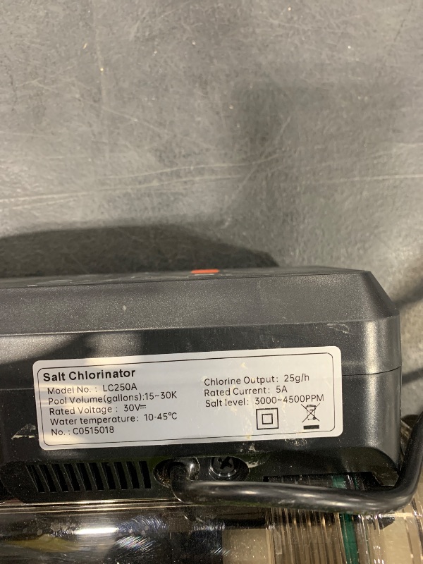 Photo 1 of Fengind Smart Saltwater Pool Chlorinator System up to 22,000 Gallons, Salt Water Chlorinator Above Ground Pool with Built-in Wi-Fi & App Remote Control and Titanium Plate Self-Cleaning Technology
