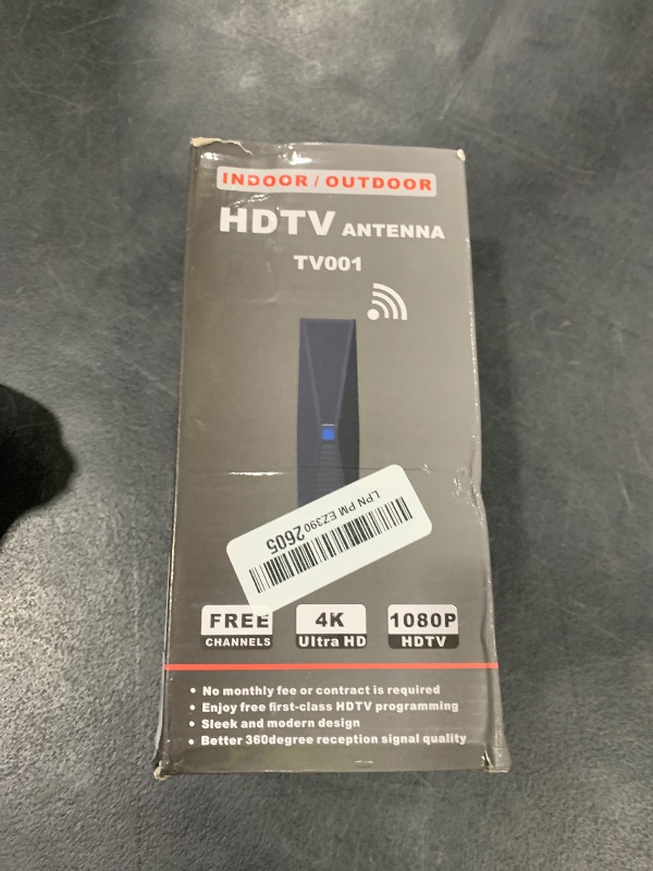 Photo 1 of 2025 Antenna for Smart TV for Local Channels,TV Antenna Indoor for Long Range Reception, Digital Antenna for Easy Installation and All Smart/Old TVs, Supports 4K 1080P HD VHF UHF