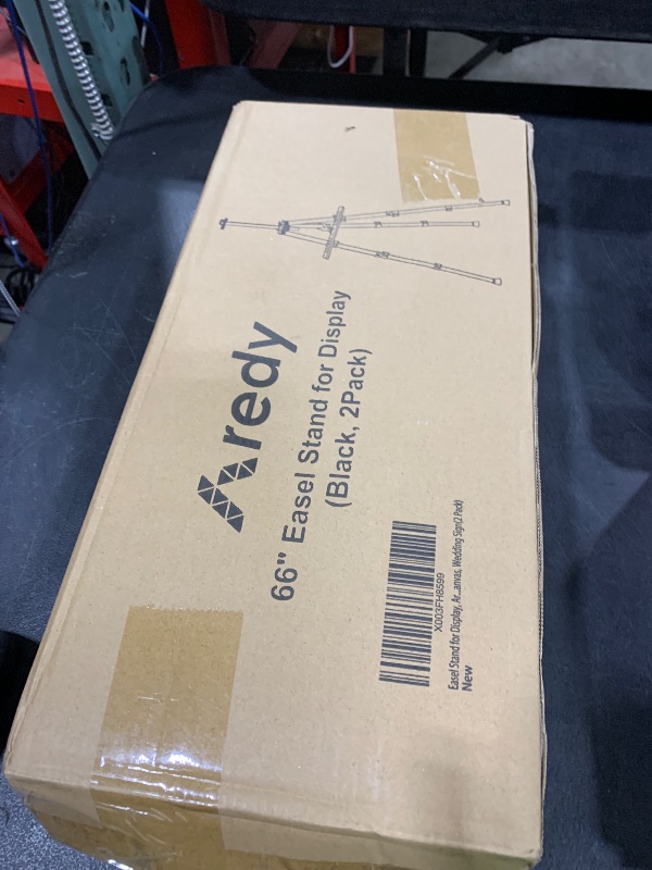 Photo 1 of Easels for Painting Canvas, Aredy 66" Art Easel for Drawing, Portable Painting Easel Stand, Metal Table Top Easel (2 Pack)