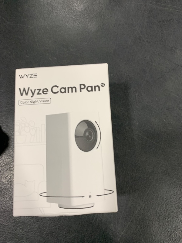 Photo 1 of MISSING WIRE -----------------------------------------------------------WYZE Cam Pan v2 1080p Pan/Tilt/Zoom Indoor Security Camera with Color Night Vision, Motion and Sound Detection, Wi-Fi Smart Home Security Camera Compatible with Alexa & Google Assista