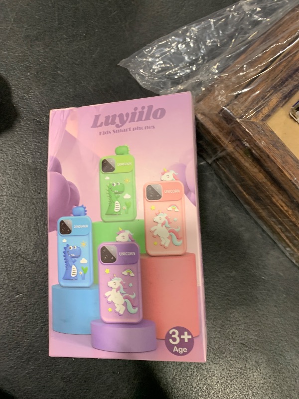 Photo 1 of Luyiilo Kids Smart Phone Toys for Girls,Unicorn Gift Toys for Girls Ages 3-9 Christmas Birthday Gifts Mini Smart Phone Toys With 2.8" Touchscreen 16 Learning Games Dual Camera Music Player, 8G SD Card