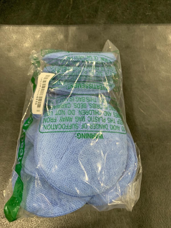 Photo 1 of 10 Pack Wax Applicator Pads, Microfiber Applicator Pad with Finger Pocket, Foam Car Wax Applicator Pad for Car Cleaning and Polishing (Blue)