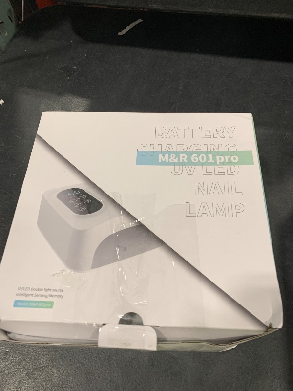 Photo 1 of ???????? 72W Cordless Led Nail Lamp, Rechargeable Nail Dryer, Portable Gel UV Led Nail Light with Metallic Reflector Base, Professional Gel Curing Lamp with 4 Timer Setting for Home and Salon