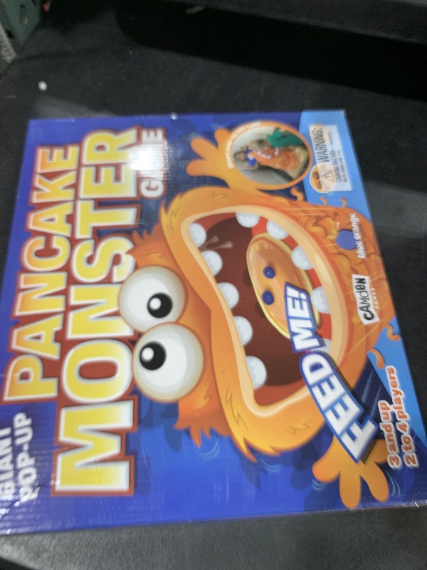 Photo 1 of Pancake Monster Hilarious Interactive Tactile Toy Game for Kids by Blue Orange Games for 2 to 4 Players Ages 3 & Up.