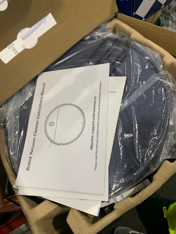 Photo 1 of Robot Vacuum and Mop Combo, 2 in 1 Robotic Vacuums Cleaner with WiFi/App, Robot Vacuum with Water Tank, Strong Suction, Schedule, Self-Charging, Quiet, for Hard Floor, Pet Hair, Low Pile Carpet