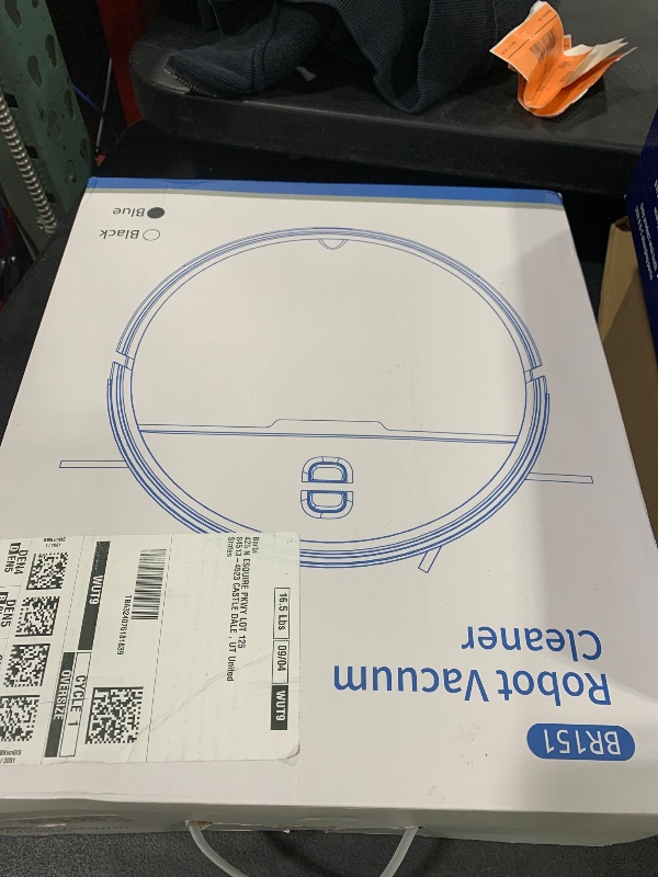 Photo 1 of Robot Vacuum and Mop Combo, 2 in 1 Robotic Vacuums Cleaner with WiFi/App, Robot Vacuum with Water Tank, Strong Suction, Schedule, Self-Charging, Quiet, for Hard Floor, Pet Hair, Low Pile Carpet