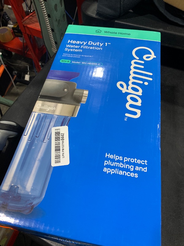 Photo 1 of Culligan WH-HD200-C Whole House Water Filter System 1” Inlet/Outlet – Improve Tap Water Taste, Remove Sediment, Protect Appliances