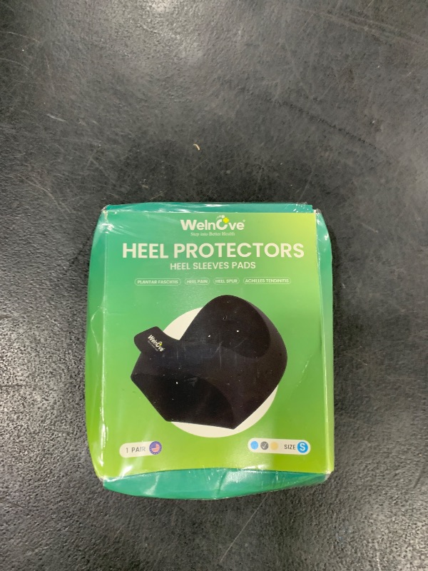 Photo 1 of Plantar Fasciitis Gel Heel Protectors - Welnove Heel Cups for Women Men Heels Spur Pain Relief - Heel Inserts Pads for Achilles Tendonitis Dry Cracked Heel Support Cushion (W 4.5-9 / M 5-8)