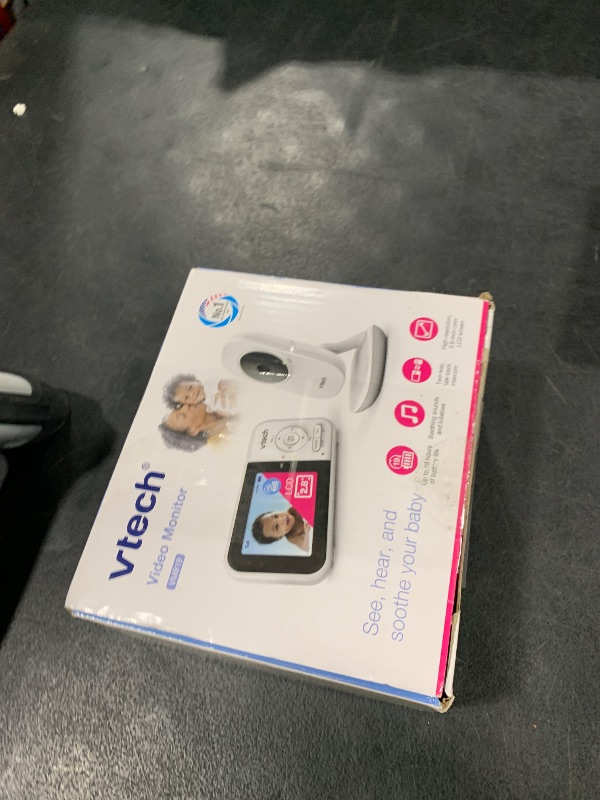 Photo 1 of VTech VM819 Baby Monitor with Camera and Audio, 2.8” Screen Portable Baby Camera, Night Vision, 2-Way Audio, Temperature Sensor and Lullabies, Secure Transmission No WiFi, Ideal for Baby/Elderly/Pet