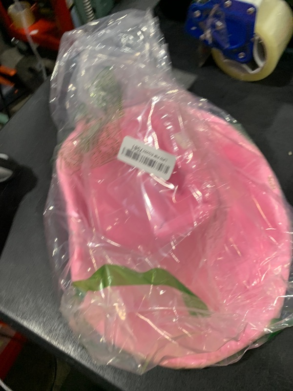 Photo 1 of 4E's Novelty Pink Cowboy Hat with feathers With Heart Shaped Sunglasses for Women, Felt Pink Cowgirl Hat for Party Costume Dress Up