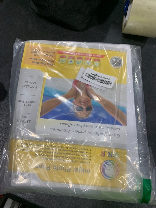 Photo 1 of MR.R Double Side Matte Coated Inkjet Photo Paper Letter size 8.5"x11" 100 Sheets per pack 80lb 300gsm
