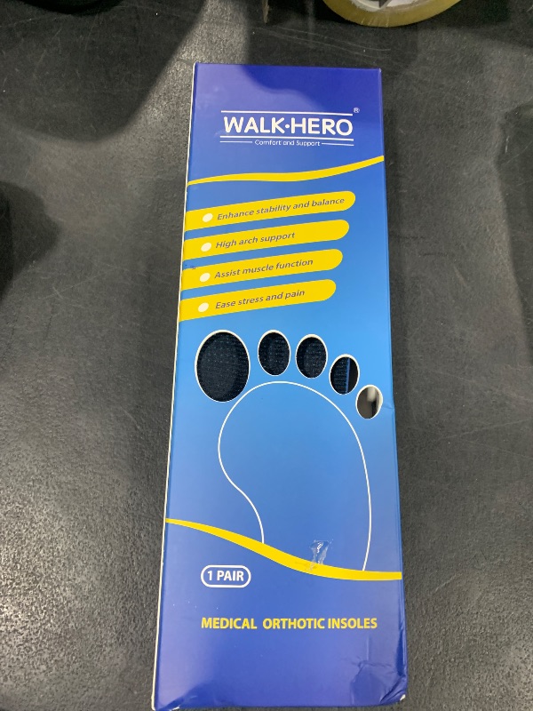 Photo 1 of Plantar Fasciitis Insoles for Men Women - Orthotics Inserts, Shoe Insoles Arch Support Flat Feet Inserts Work Boot Insoles for Standing All Day (Mens 9-9 1/2 | Womens 11-11 1/2)