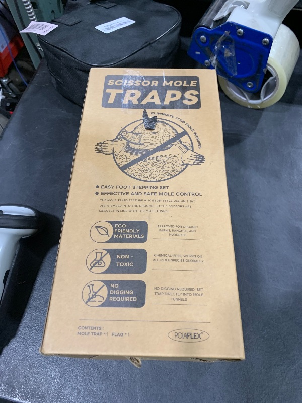 Photo 1 of Upgraded Mole Trap Scissor, Mole Traps for Lawns That Kill Best, Easy Step Setup