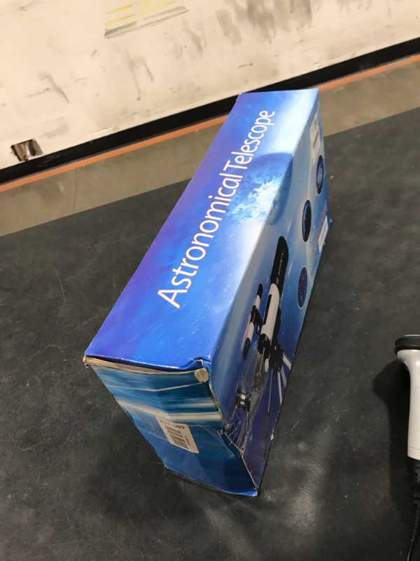 Photo 1 of ToyerBee Telescope for Adults & Kids, 70mm Aperture Astronomical Refractor Telescopes for Astronomy Beginners (15X-150X), 300mm Portable Telescope with an Phone Adapter & A Wireless Remote