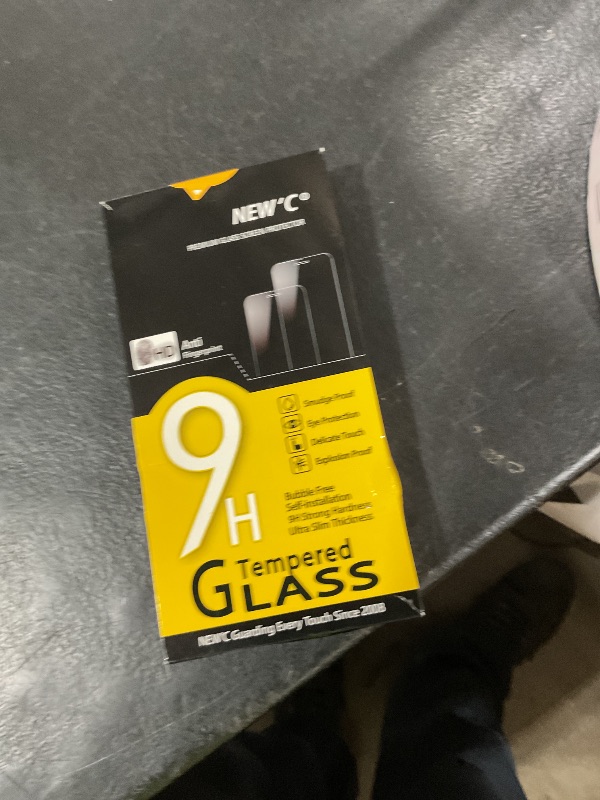 Photo 1 of NEW'C 3 Pack Designed for iPhone 16, iPhone 15 Screen Protector (6.1 inches),Enhanced Tempered Glass Protection with Easy Installation Tool Included,Ultra Resistant