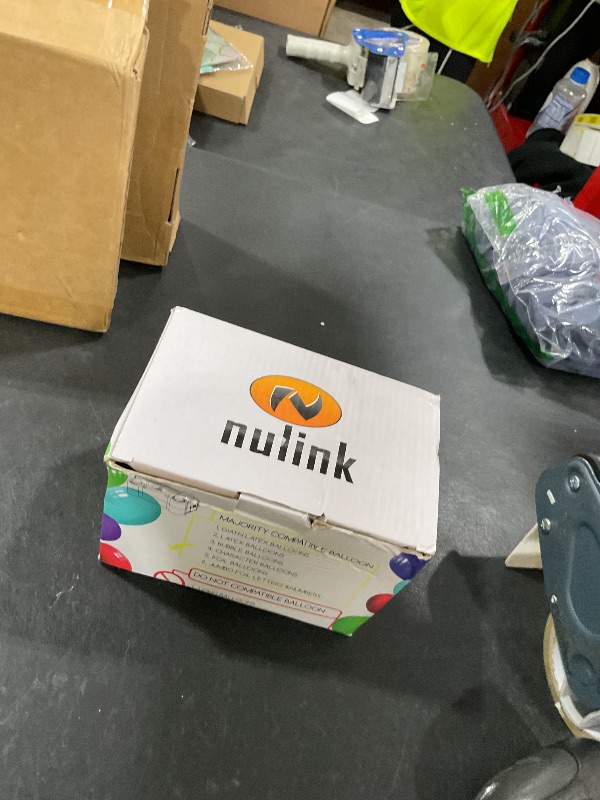 Photo 1 of NuLink Electric Portable Dual Nozzle Balloon Blower Pump Inflation for Decoration, Party, Sport [110V~120V, 600W, Rose Red]