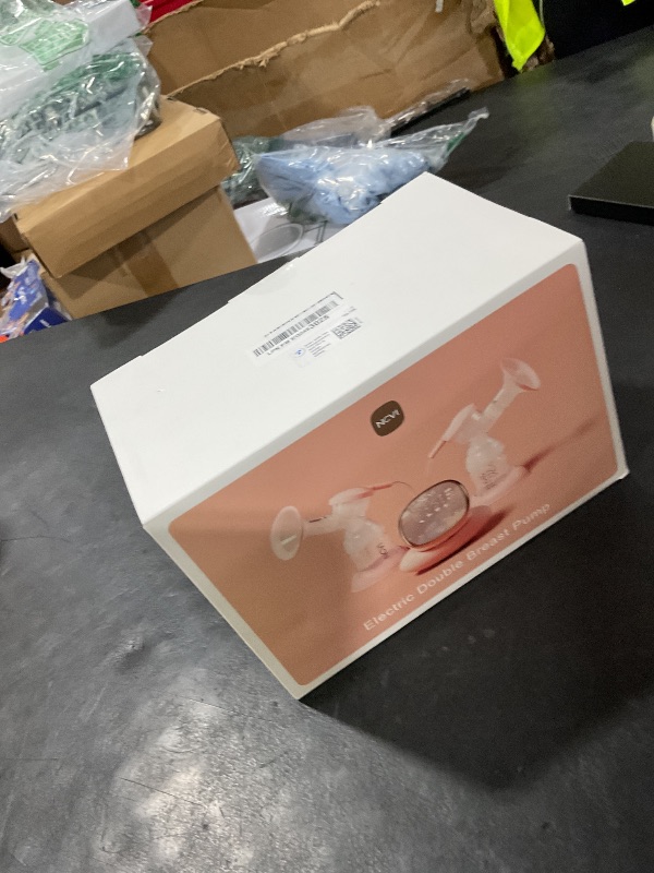 Photo 1 of NCVI Electric Breast Pump 8782, Portable Hospital-Grade Double Pump with 4 Modes & 9 Levels, Anti-Backflow, Rechargeable Quiet Breastfeeding Pump for Efficient Comfortable Use at Home, Work or Travel
