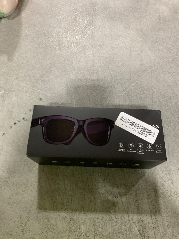 Photo 1 of T.Chilyn AI Smart Glasses with Camera, 1080P HD Video Recording Glasses, Real-Time Translation, Bluetooth Audio – Smart Glasses with Color-Changing Lenses for Travel, Sports, Outdoor Use