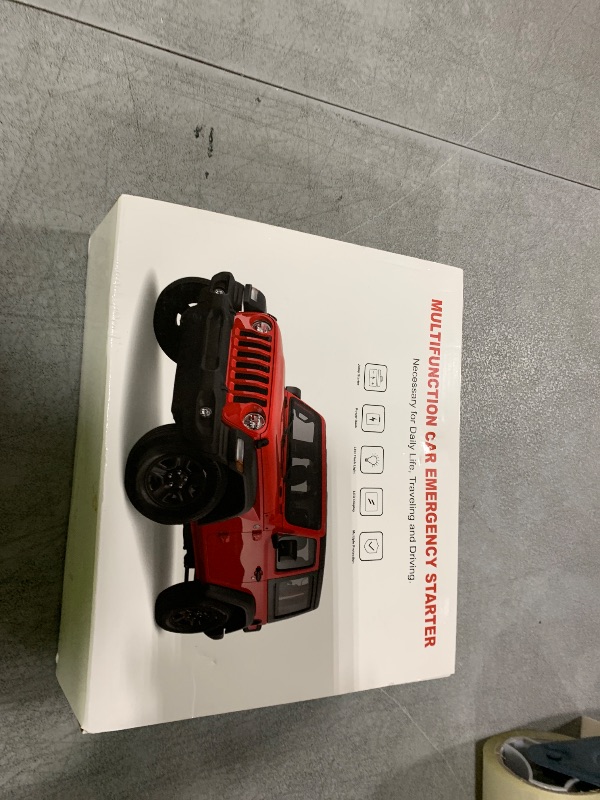 Photo 1 of Jump Starter with Air Compressor, 4000A Car Battery Jump Starter (9.0L Gas/7.0L Diesel), 150PSI 12V Battery Jumper Starter Portable with Tire Inflator, Jumper Cables, LED Light
