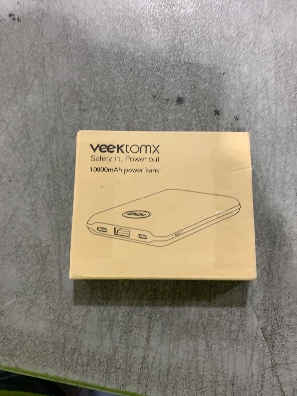 Photo 1 of VEEKTOMX Small Portable Charger, Mini Power Bank 10000mAh, PD 22.5W Fast Charging USB-C Battery Bank, Travel Essentials Dual Voltage External Portable Powerbank for iPhone/Samsung/Google Pixel, Pink