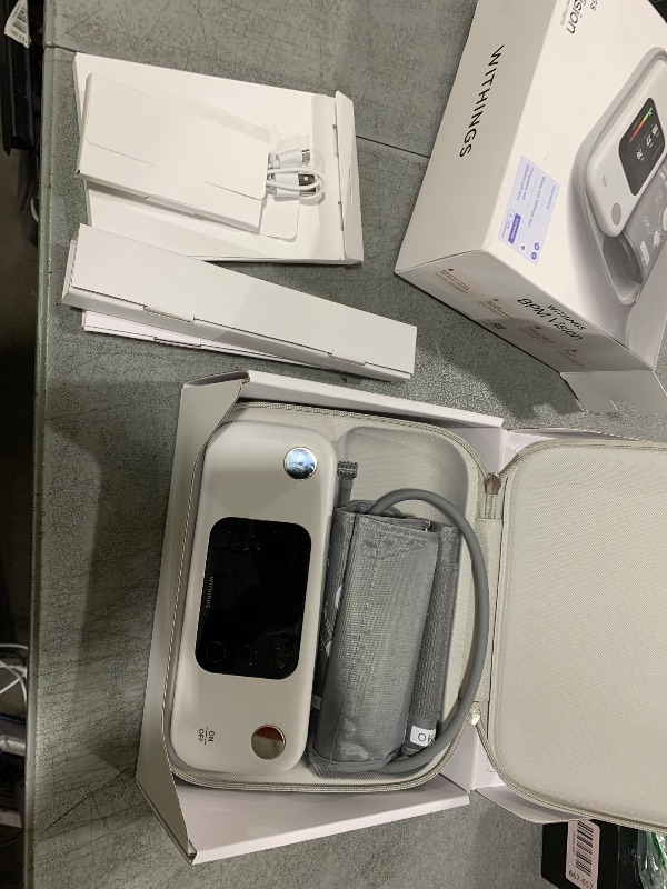 Photo 1 of Withings BPM Vision – Smart Arm Blood Pressure Monitor | FDA-Cleared | Easy-to-use, Accurate Systolic & Diastolic Measurements, Wide Range Cuff | Wi-Fi & Bluetooth | iOS & Android | FSA/HSA