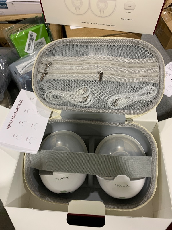 Photo 1 of Momcozy Breast Pump Hands Free, All-Day Comfort, No Strings Attached- 24mm, 2 Pack