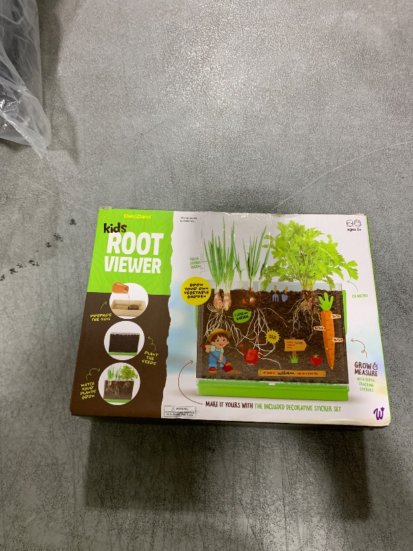 Photo 1 of Dan&Darci Root Viewer Kit for Kids - Grow Your Own Plant for Boys & Girls Gifts - Science STEM Toy & Craft Growing Kits for Ages 4-8 Birthday Gifts for Boy, Girl 4, 5, 6, 7, 8, Year Old - Gardening