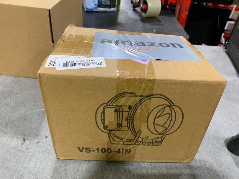 Photo 1 of Voltset 4 Inch Duct Fan, Inline Ventilation Exhaust Fan, 280 CFM Duct Intake High Efficiency Air Fan for Vent Bathroom, Kitchen, Grow Tent, Hydroponics, 3D Printer