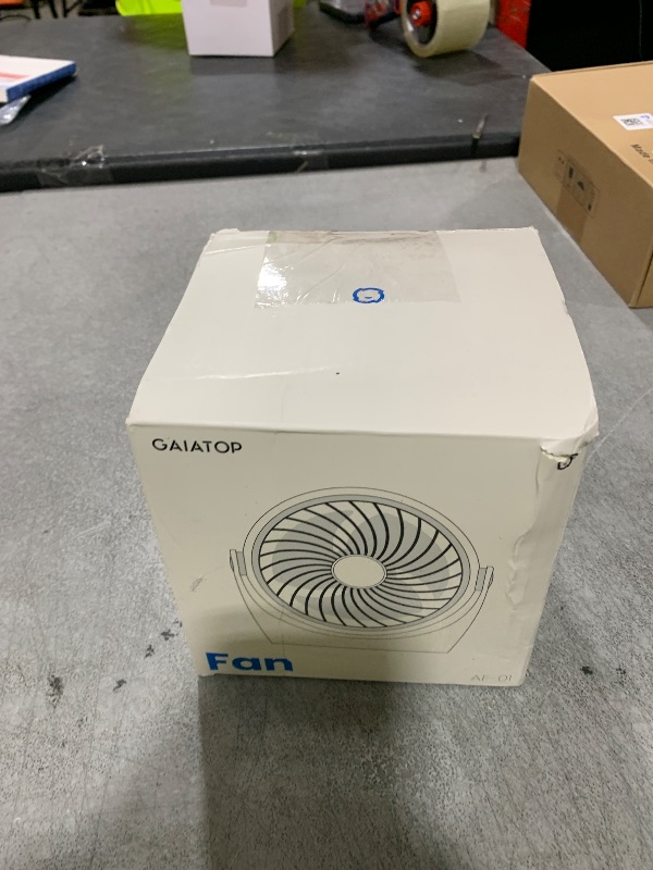 Photo 1 of Gaiatop Desk Fan, 5-Inch Portable Electric Table Desktop Air Circulator Fans, Small but Powerful with 3 Speed 360° Adjustable Tilt for Cooling Home Dorm Office Bedroom Bathroom Kitchen, Pink