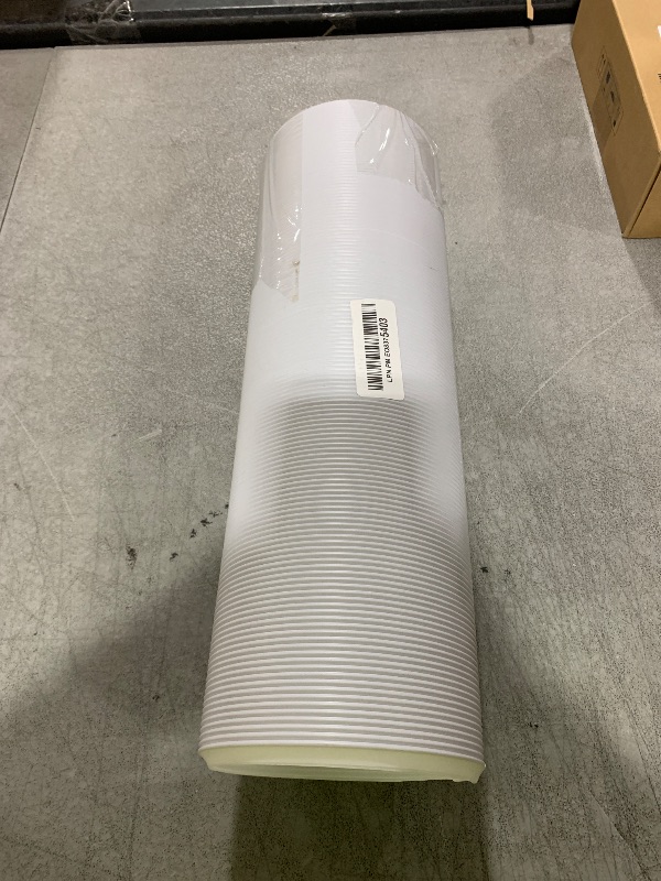 Photo 1 of Cestluck Flexible AC Exhaust Hose: 5.1" Diameter Counterclockwise AC Hose, Length to 80", Portable Air Conditioner Vent Hose Compatible with Delonghi & LG Air Conditioner Parts