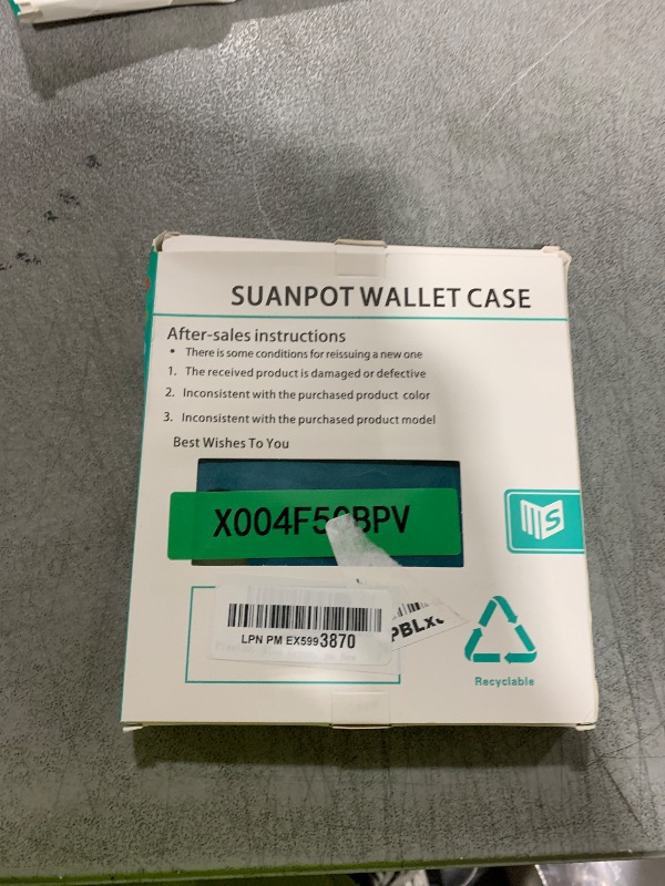 Photo 1 of SUANPOT Compatible with Google Pixel 10/10 Pro 6.3" Wallet case with RFID Blocking Credit Card Holder,Flip Book PU Leather Protective Cover Women Men for Pixel 10 Phone case Blue Green
