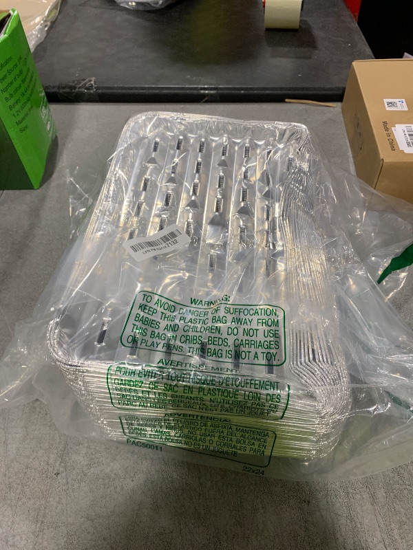 Photo 1 of ZUQIAN 50 Pack Aluminum Foil Grill Pans with Holes, 9'' x 13'' Aluminum Foil Grill Liner Topper, Disposable Foil Broiler Pans for Cooking BBQ Grilling Trays Foil Grill Drip Pans