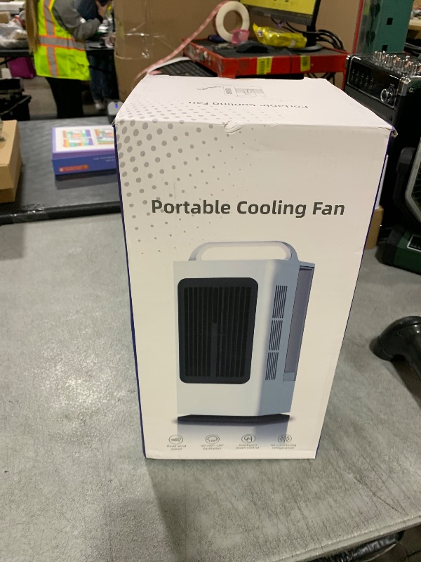 Photo 1 of XAMATTS Portable Air Conditioners, 1700ml Evaporative Air Cooler with Remote, 120° Oscillating Mini Air Conditioner Portable with 3 Speeds & 1-7H Timer, Portable AC Unit Fan for Indoors Bedroom Office