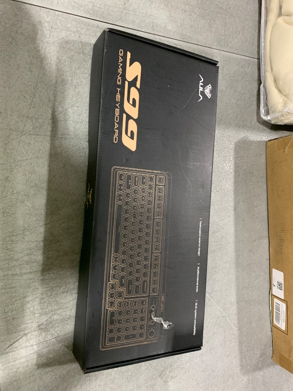 Photo 1 of AULA S99 Wireless Keyboard, Tri-Mode Bluetooth/2.4GHz/USB-C Cute Creamy Gaming Keyboard with Number Pad RGB Backlit, Media Knob Custom Computer Keyboards for MAC Xbox PC Gamer - Gradient Purple