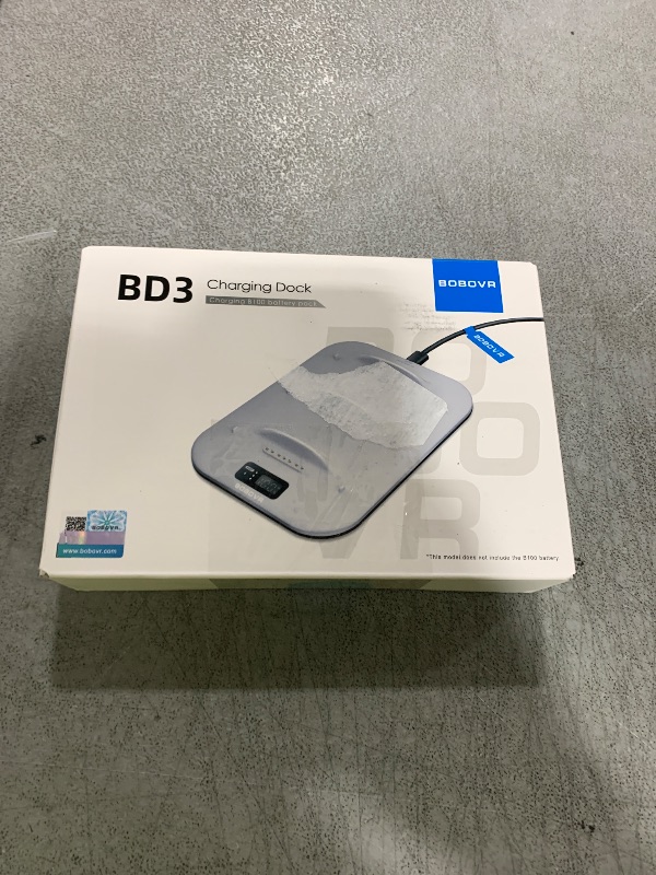 Photo 1 of BOBOVR BD3 Charging Dock, Providing Fast Charging for 3*B100, 30W Power, 0-80% in Just 1 Hour