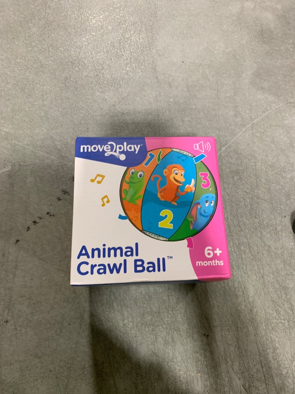 Photo 1 of Move2Play, Hilariously Interactive Baby Ball with Music & Sound Effects | First Birthday Gift | Toddler Toy for Boys & Girls | Age 6, 9, 12, 18+ Month | 1, 2+ Year's Old (Baby Ball)