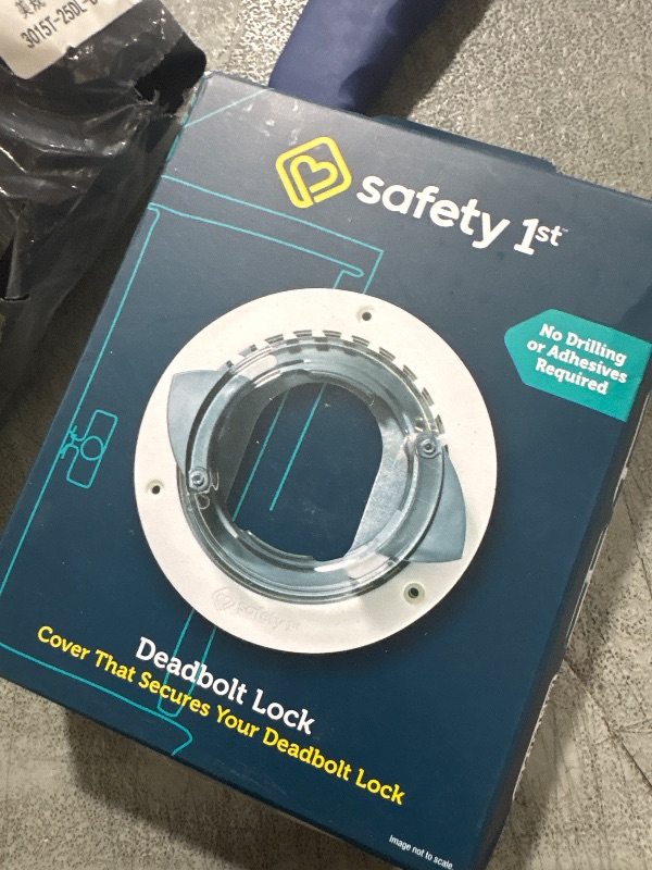 Photo 1 of Safety 1st Secure Mount Deadbolt Lock,White